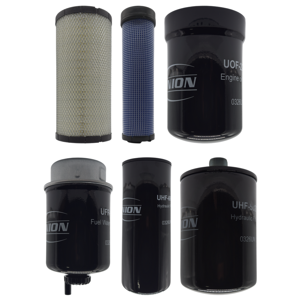 UNION Filter Service Kit for John Deere 210LE Landscape Loader Turbocharged