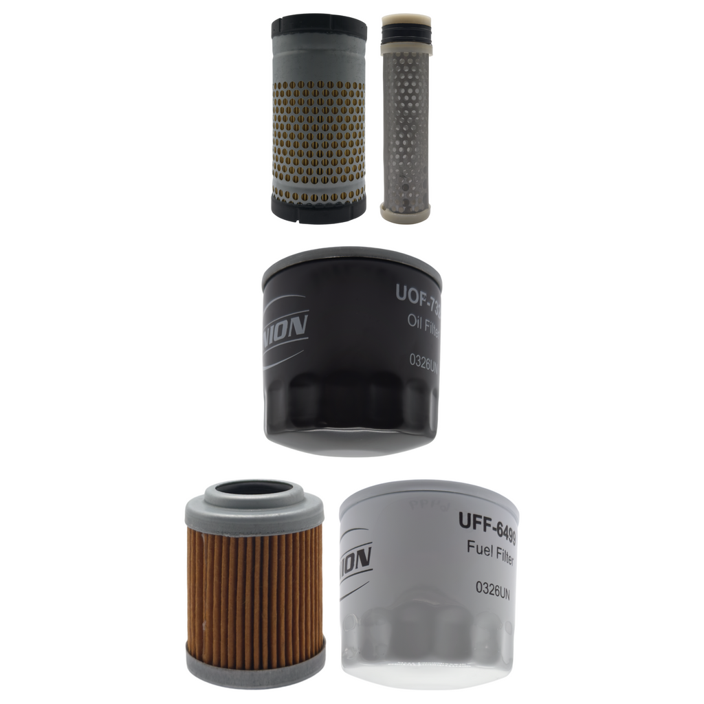 UNION Filter Service Kit for Kubota U25S Excavator