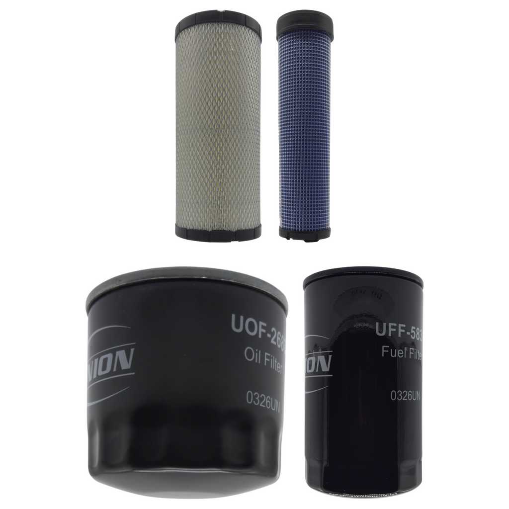 UNION Filter Service Kit for Gehl CTL60 Skid Steer Loader S/N 213001933 and Up