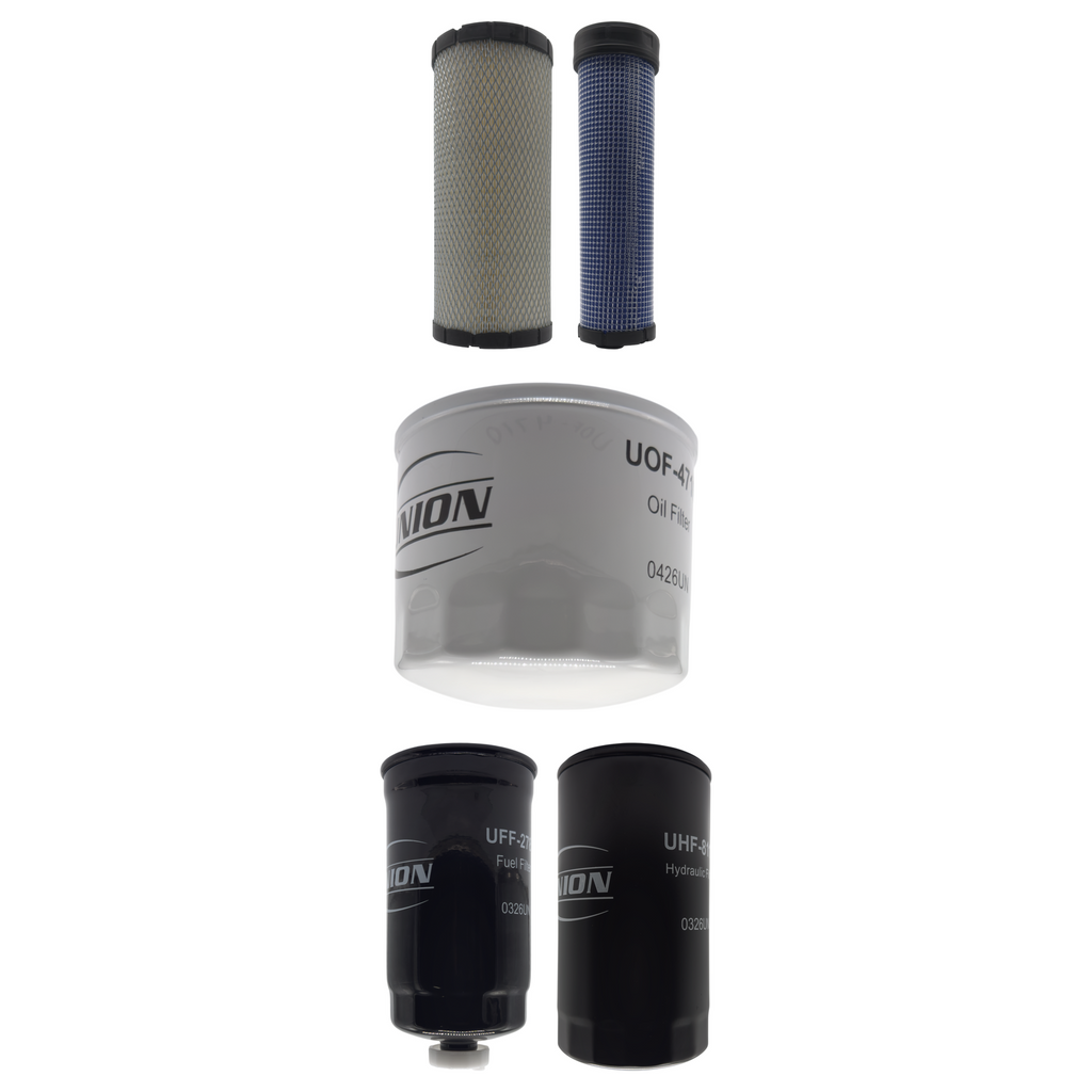 UNION Filter Service Kit for Kioti DK5310 Tractor F Series - Electrical Engine