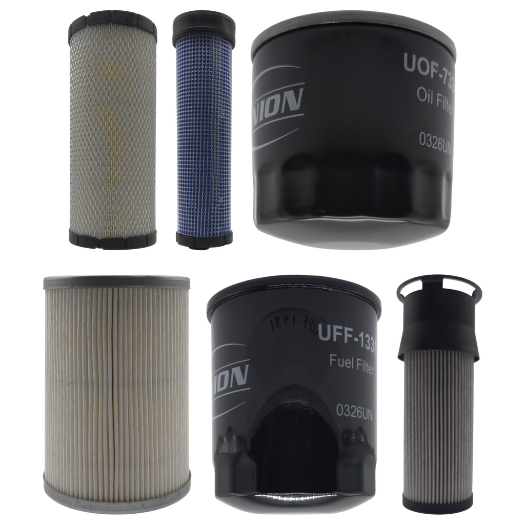 UNION Filter Service Kit for John Deere 3046R Utility Tractor S/N (HJ100001 - )