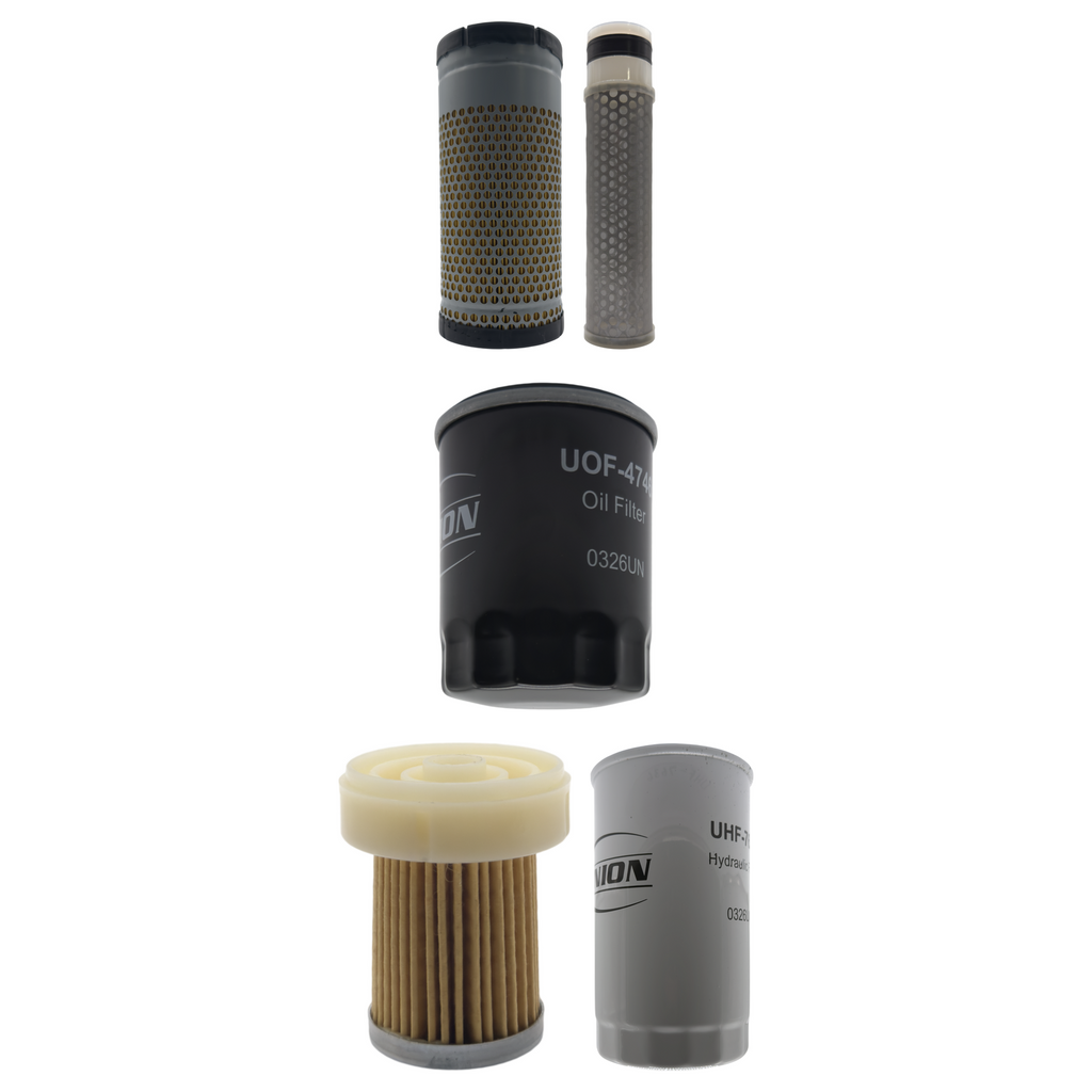 UNION Filter Service Kit for Mahindra 1626 Compact Utility Tractor Gear