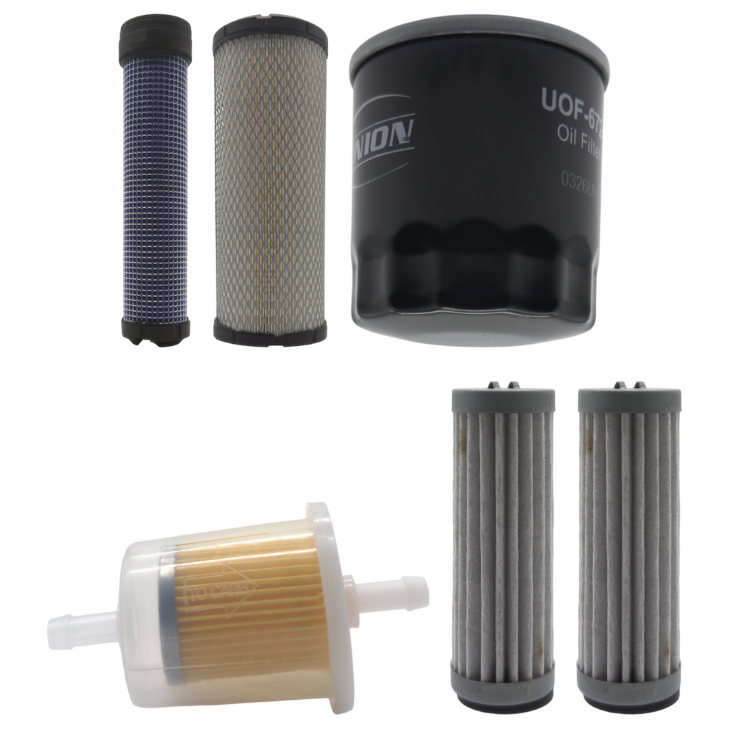 UNION Filter Service Kit for John Deere Z930M ZTrak Zero-Turn Mower Engine: AUC19142