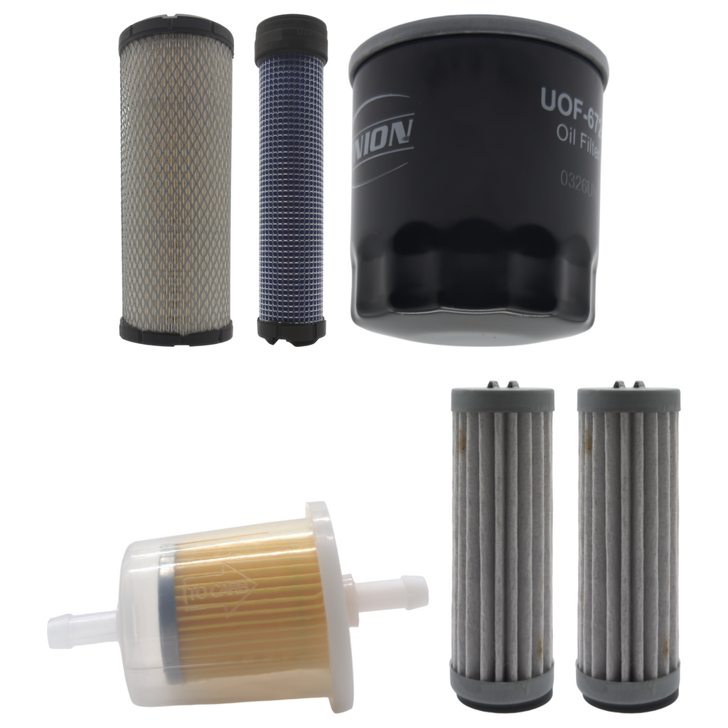 UNION Filter Service Kit for John Deere Z950R Ztrak R Series Zero-Turn Mower Engine: AUC13918