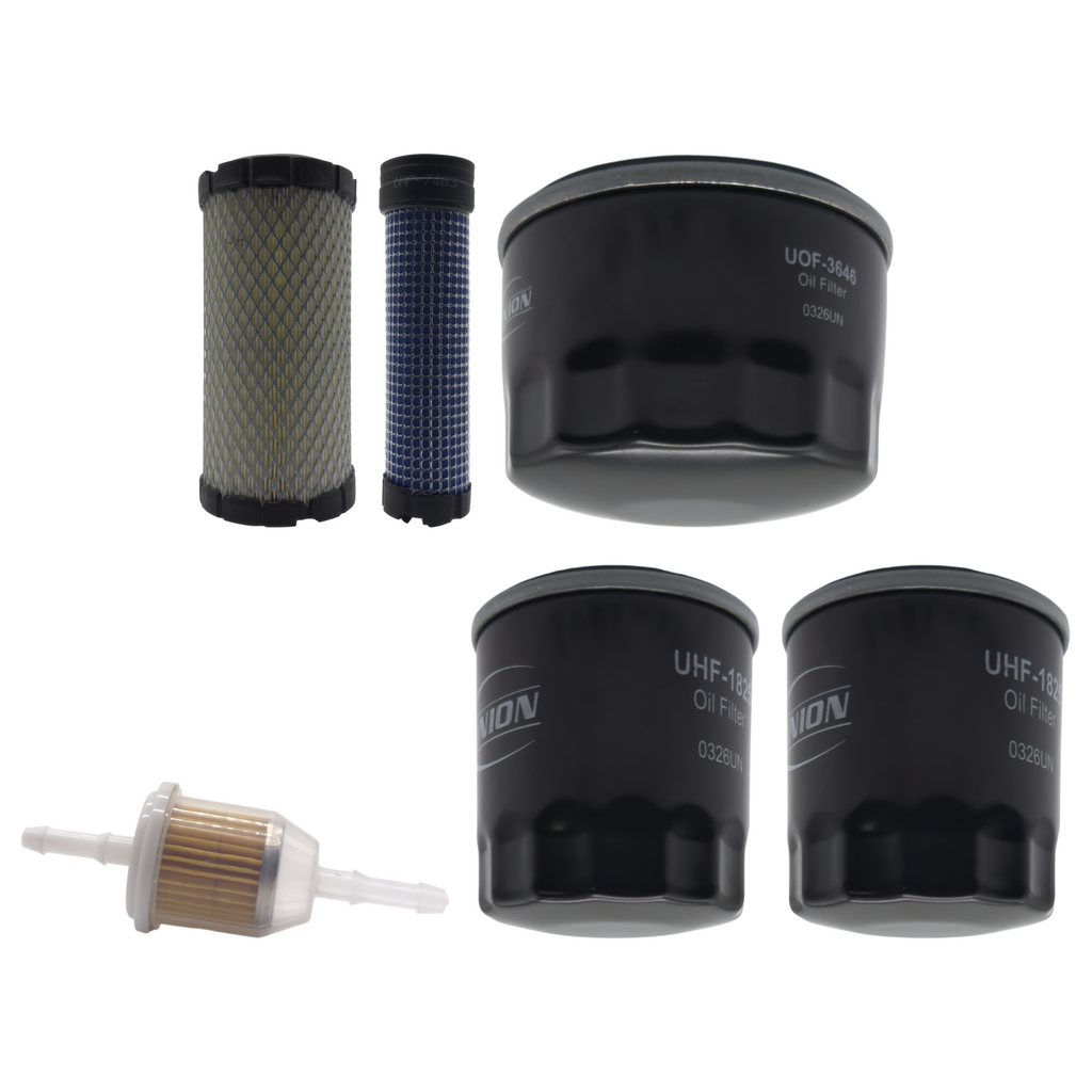 UNION Filter Service Kit for Wright WSB32SFX6001B Stander B Stand-On Mower With Kawasaki FX600E 18HP Engine