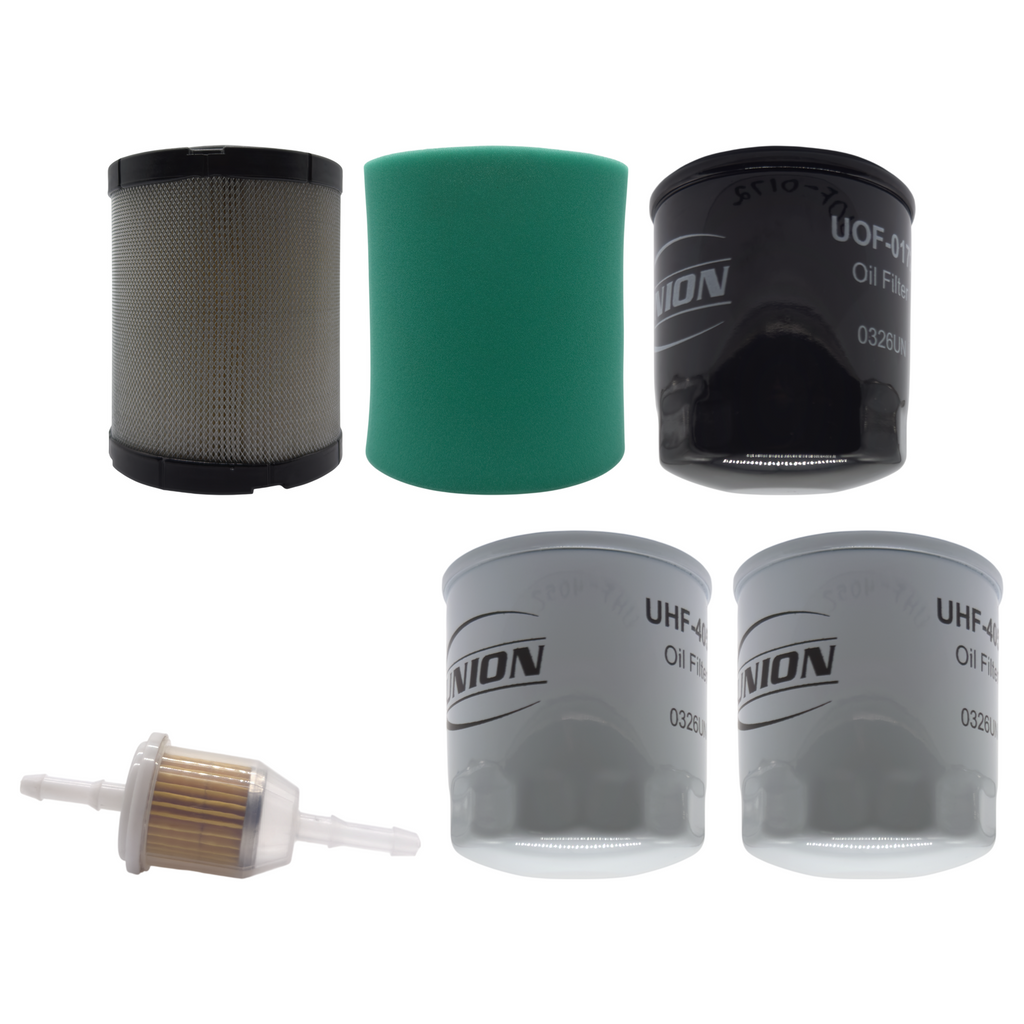 UNION Filter Service Kit for Wright WSTN48ZT730E Stander Intensity Stand-On Mower With Kohler ZT730E Engine