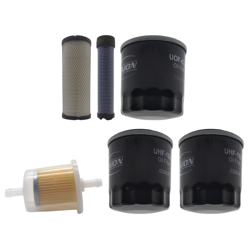 UNION Filter Service Kit for Ariens 991158 ZENITH 60 Zero-Turn Mower With Kawasaki FX730V 23.5HP Engine
