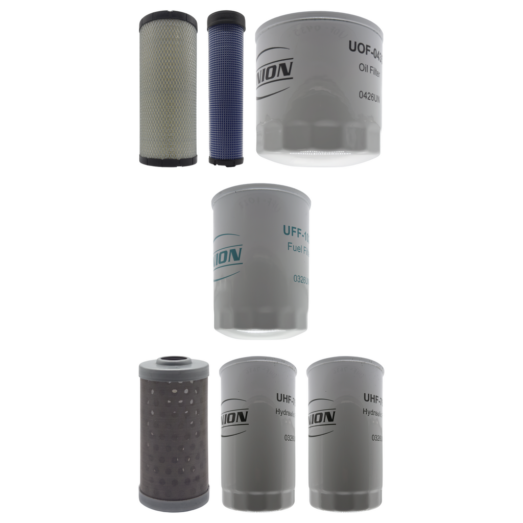 UNION Filter Service Kit for Kubota M6040DTC-1 Tractor