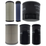 Kit de servicio de filtros UNION para cargador de dirección deslizante John Deere 330G S/N (1T0330G-F300253-)