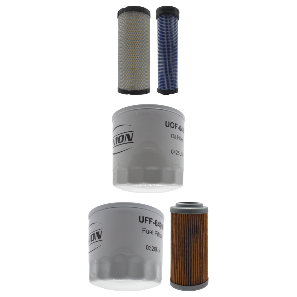 UNION Filter Service Kit for Kubota U55 Excavator