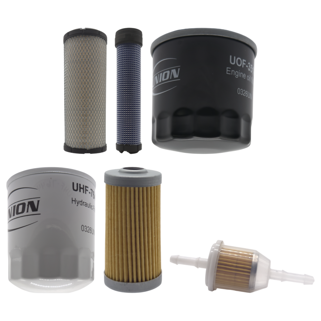 UNION Filter Service Kit for John Deere 1025R Tractor Serial # JJ153036 & Below