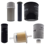 UNION Filter Service Kit for New Holland L175 Skid Steer Loader 2 SPEED (1/08 - 12/11) High Flow Hydraulic Filter