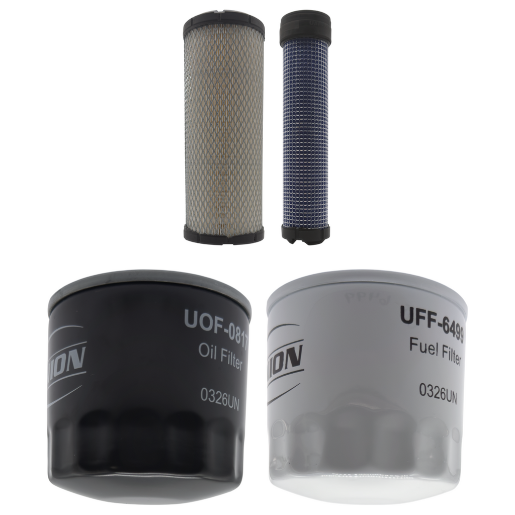UNION Filter Service Kit for Vermeer S925TX Mini Skid Steer Loader 40 HP Gas Engine