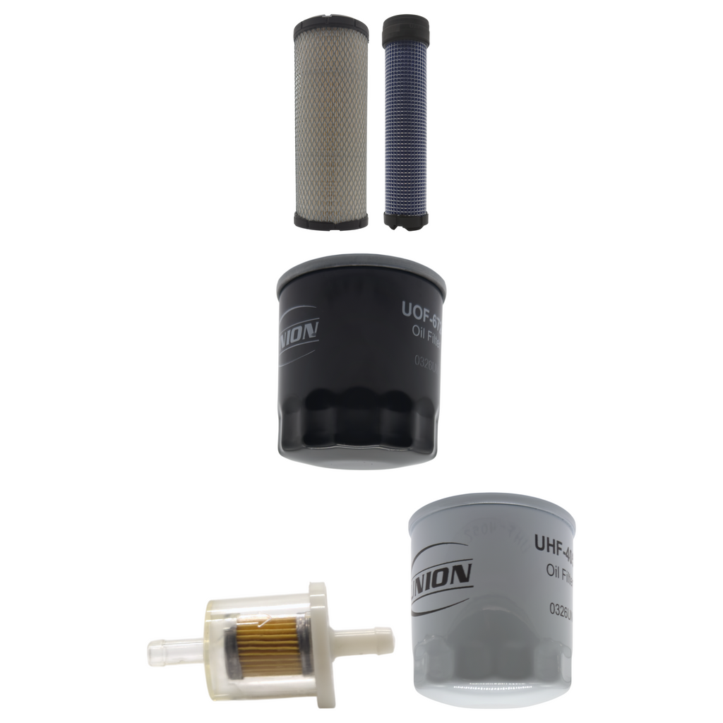 UNION Filter Service Kit for Exmark LHP23KA505 Lazer Z HP Zero-Turn Mower With Kawasaki FH680V-BS21 23HP Engine