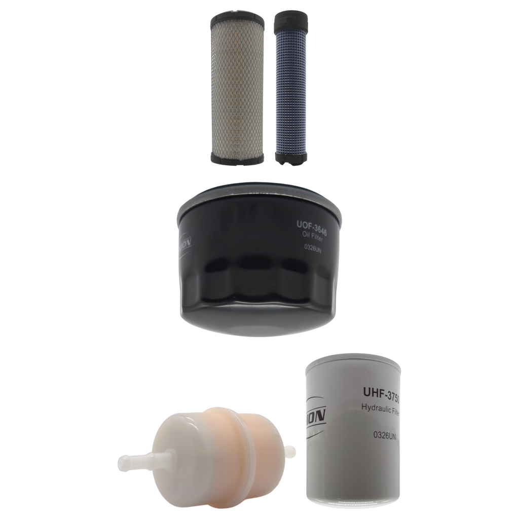 UNION Filter Service Kit for Exmark LXS35BV665 Lazer Z XS Air Cooled Zero-Turn Mower With B&S 613477-0126-E1 35HP Engine