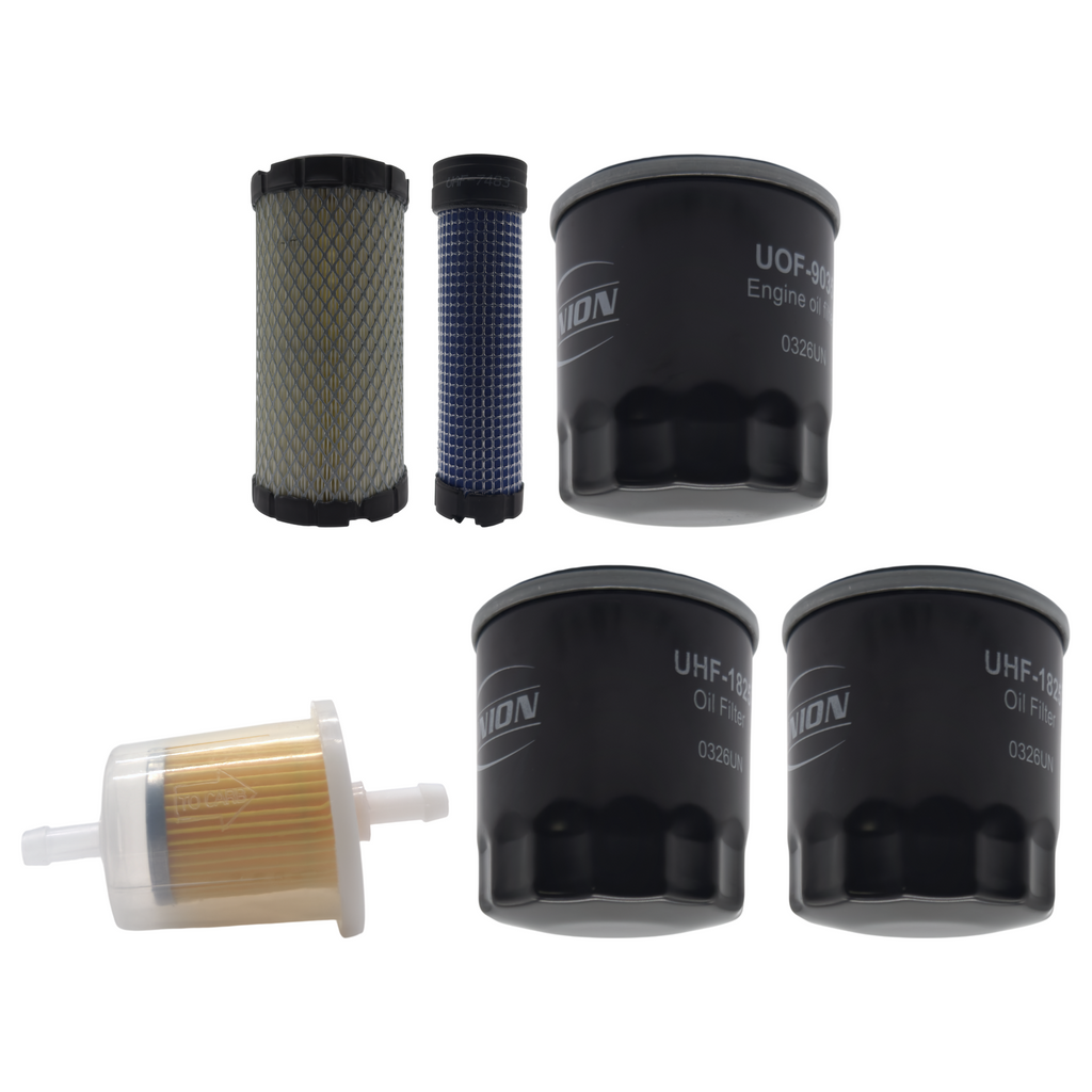 UNION Filter Service Kit for Toro 75312 TITAN MyRIDE Zero-Turn Mower With Toro LC2P77F 24.5HP Engine
