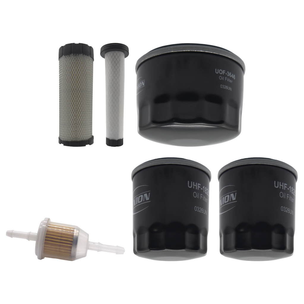 UNION Filter Service Kit for Walker B18 Model B Zero-Turn Mower With B&S Vanguard 2 Cyl. Engine