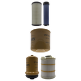 UNION Filter Service Kit for Caterpillar 242D3 Skid Steer Loader S/N T8A 00001 & Above
