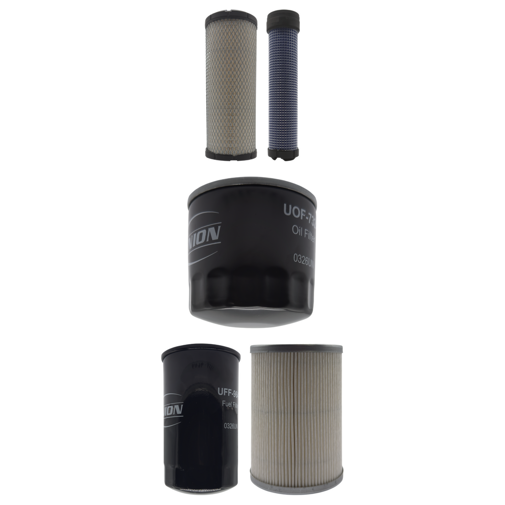 UNION Filter Service Kit for TYM T394 Tractor 13151035020 P822858 12915035170 129A0055800 129A0055730