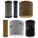 UNION Filter Service Kit for Jacobsen TR330 Cylinder Trim Mower w/ Kubota D1105-E4B Engine