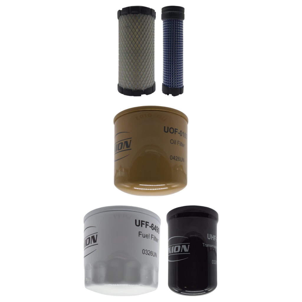 UNION Filter Service Kit for Jacobsen SLF530 Fairway Mower w/ Kubota D1105-E4B Engine